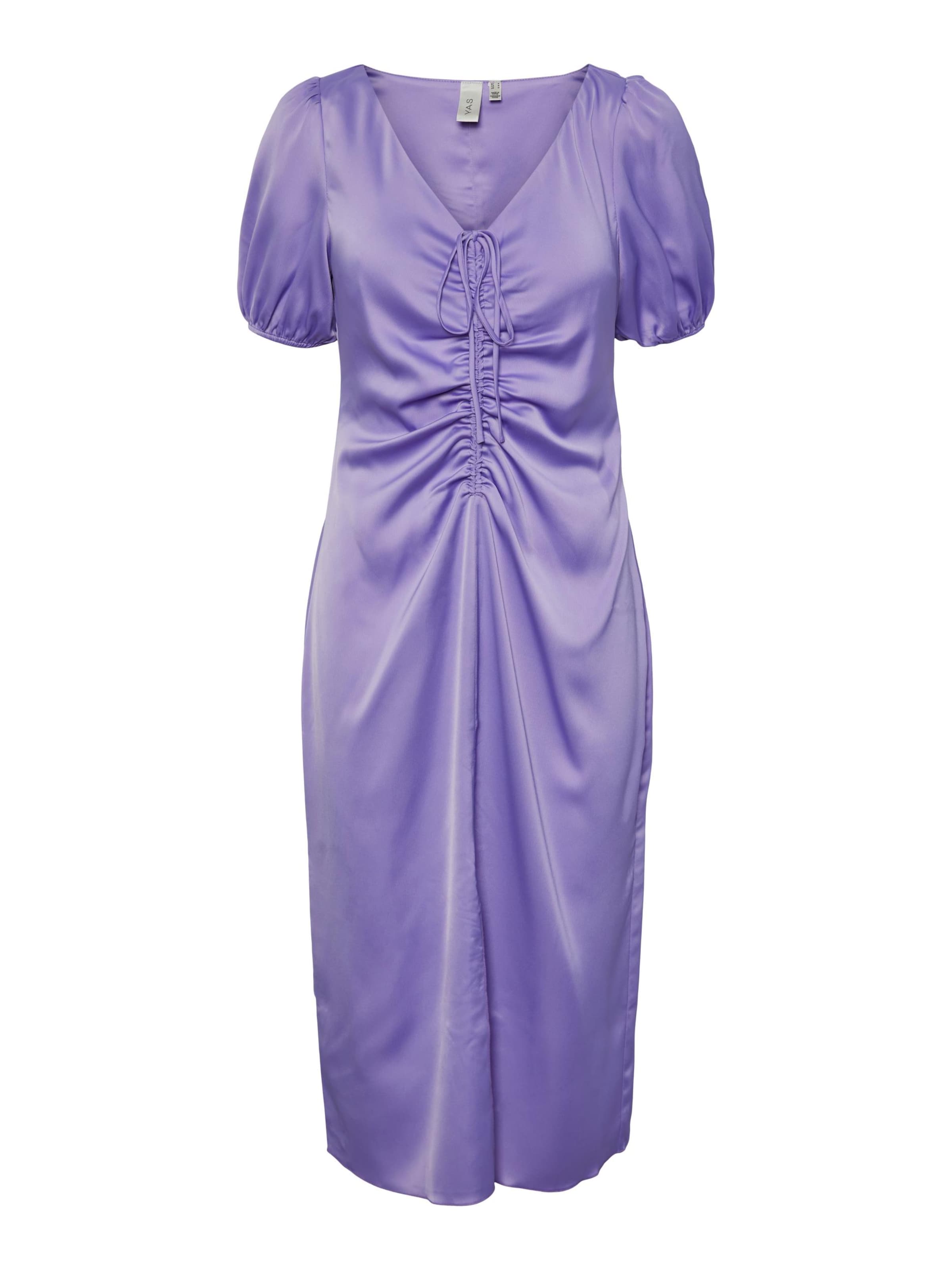 Robe 'ZURA' YAS en violet : devant