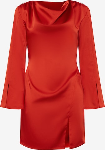 Chi Chi London Šaty – oranžová: přední strana