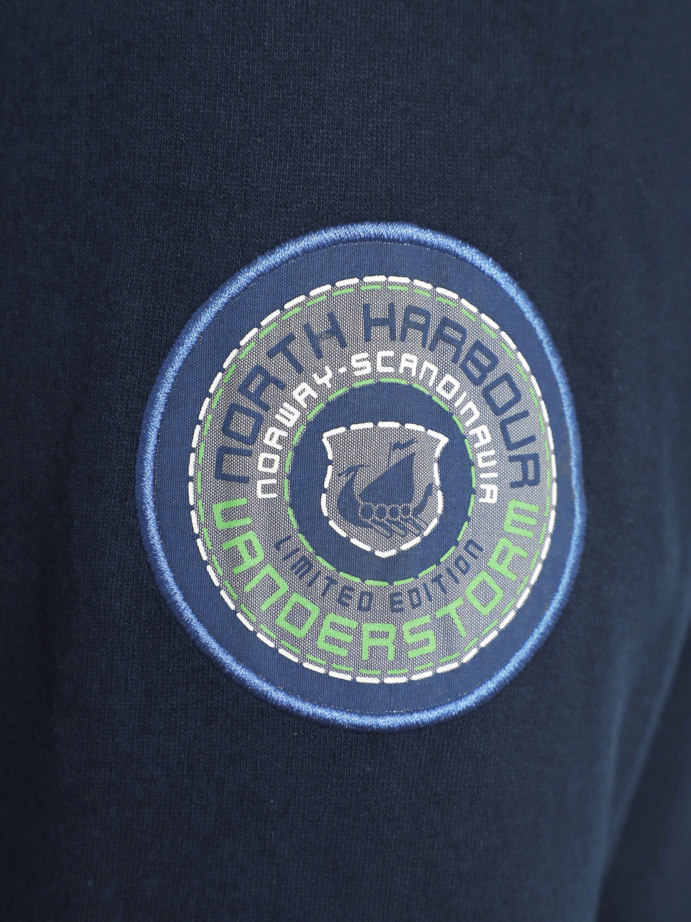 Jan Vanderstorm Sweatjacke 'Storr' in Blau