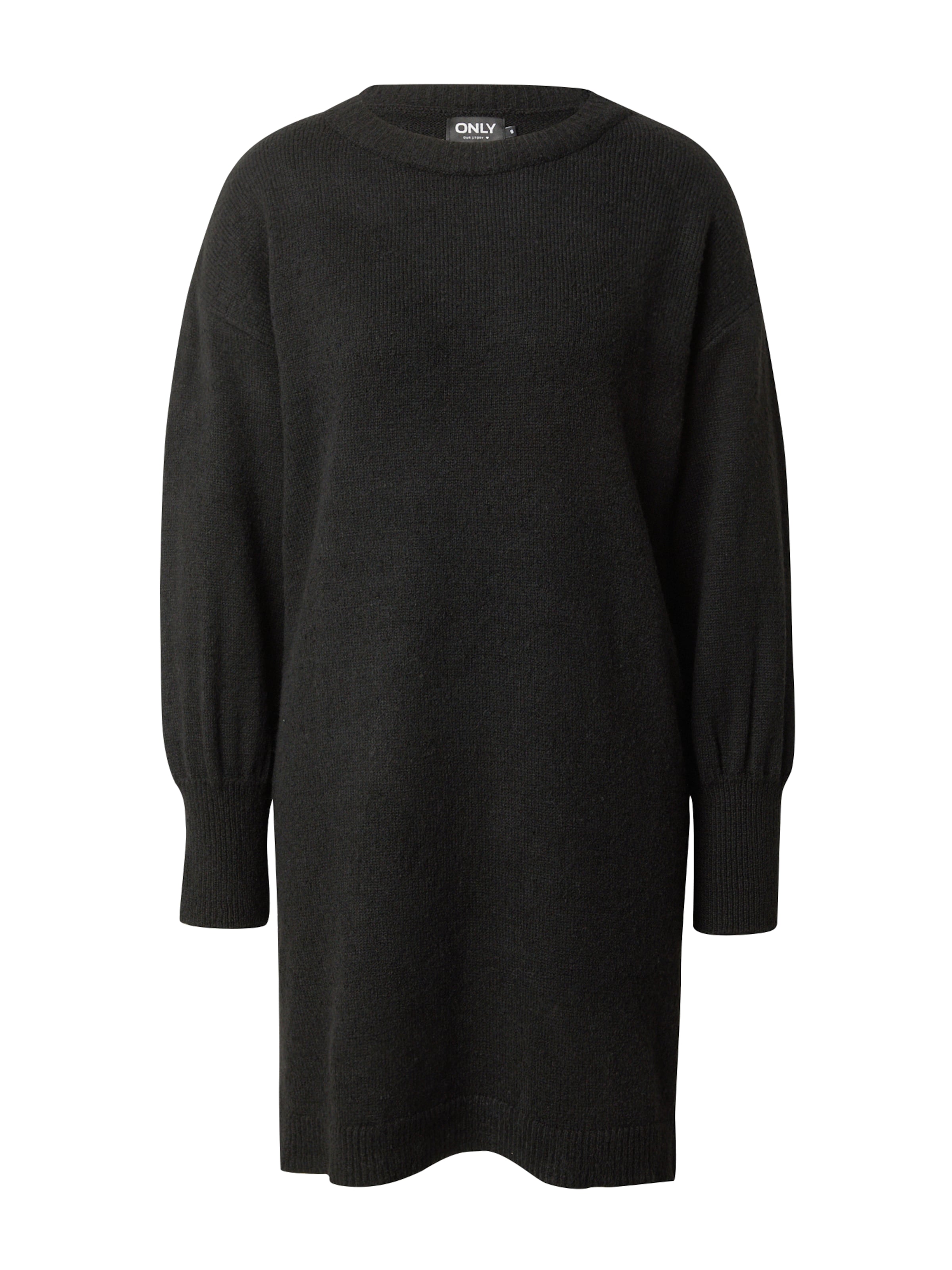 ONLY Трикотажное платье 'ONLJADA' в Черный: спереди