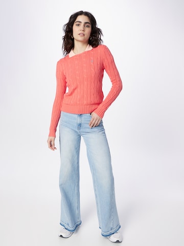 Pullover 'JULIANNA' di Polo Ralph Lauren in arancione