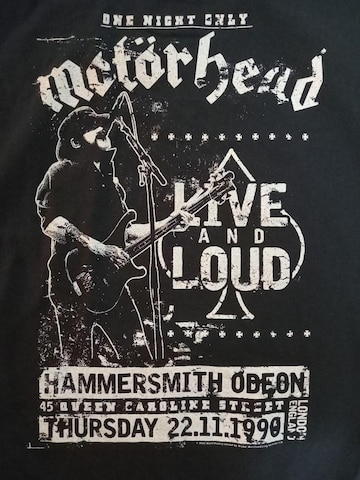 Rockshirts Shirt 'Motörhead Live' in Zwart