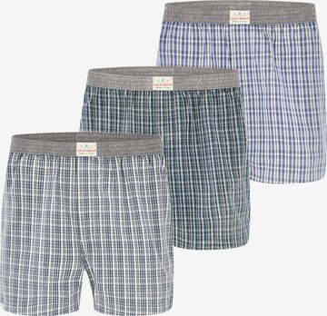 Luca David Boxershorts 'Olden Glory' in Grau: predná strana