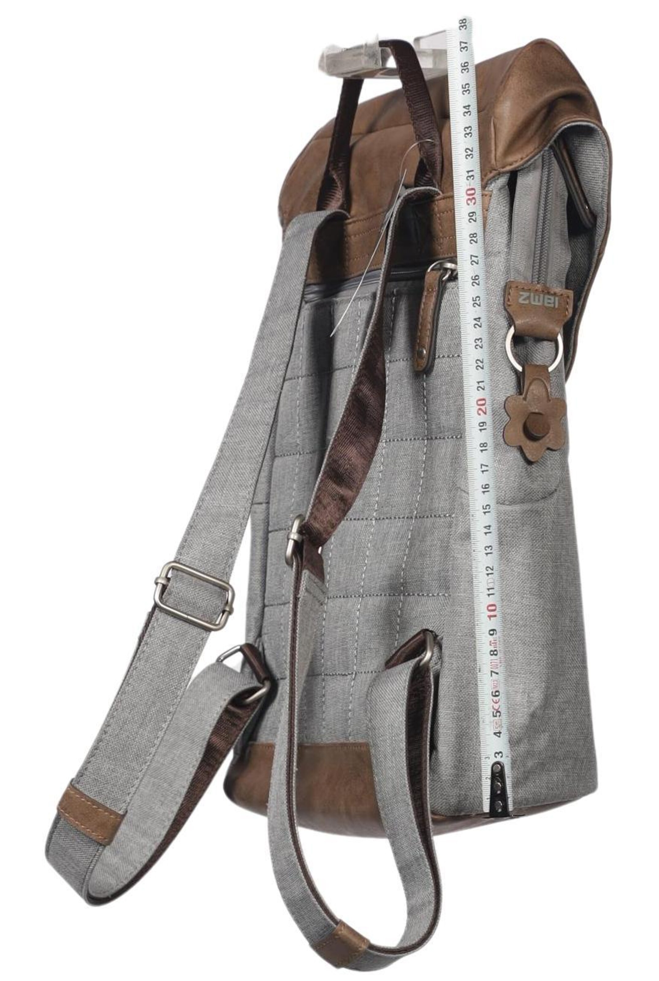 ZWEI Backpack in One size in Grey