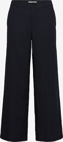 InWear regular Bukser med fals 'Dolina ' i blå: forside