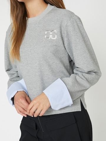 co'couture Collegepaita 'Daniella' värissä harmaa