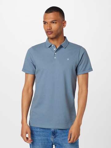 Clean Cut Copenhagen - Camiseta 'Silkeborg' en azul: frente