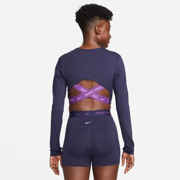 NIKE Performance Shirt 'Pro' in Purple