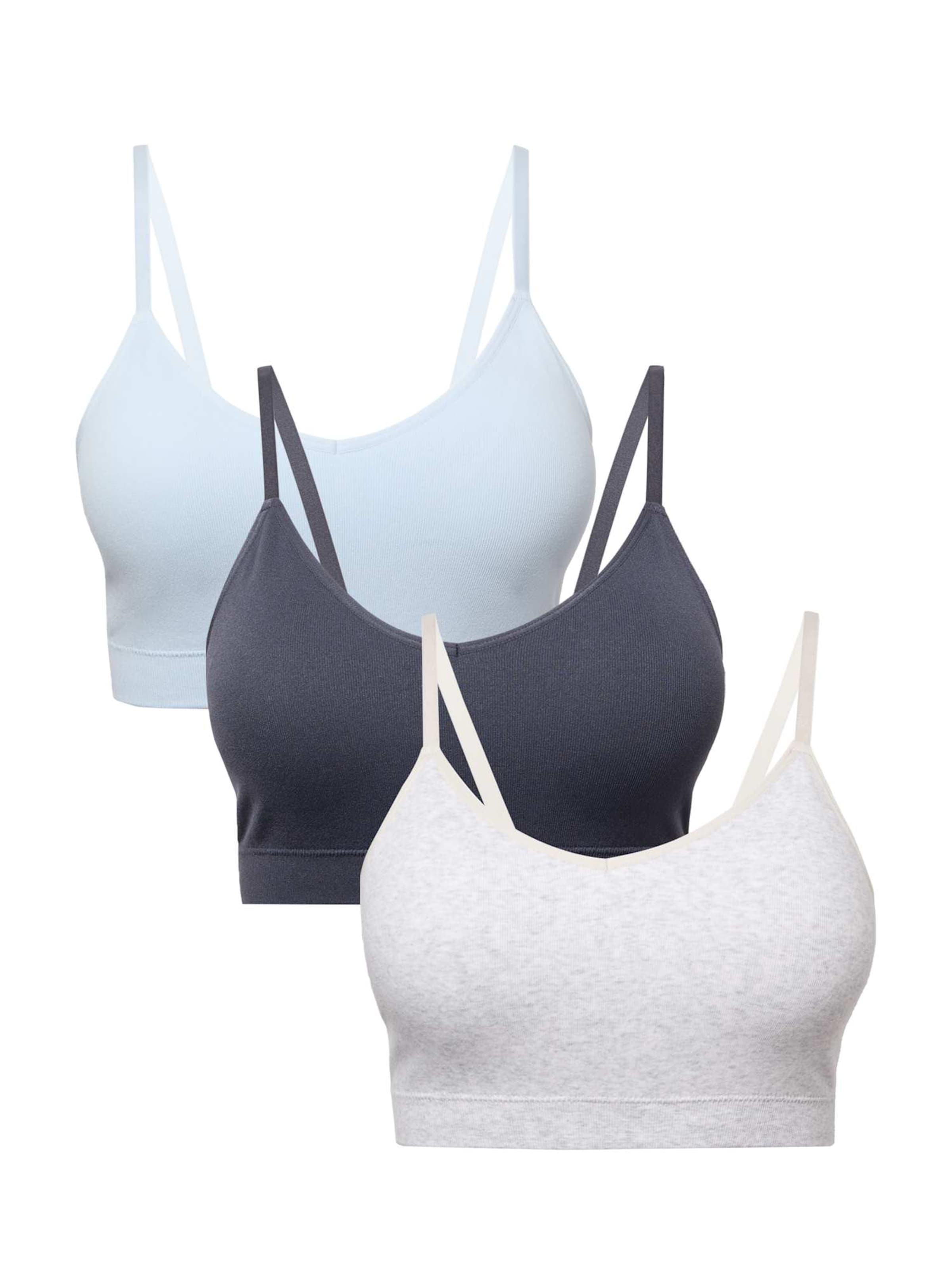 Bustier Soutien-gorge Marks & Spencer en bleu : devant