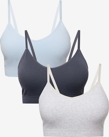 Bustier Soutien-gorge Marks & Spencer en bleu : devant