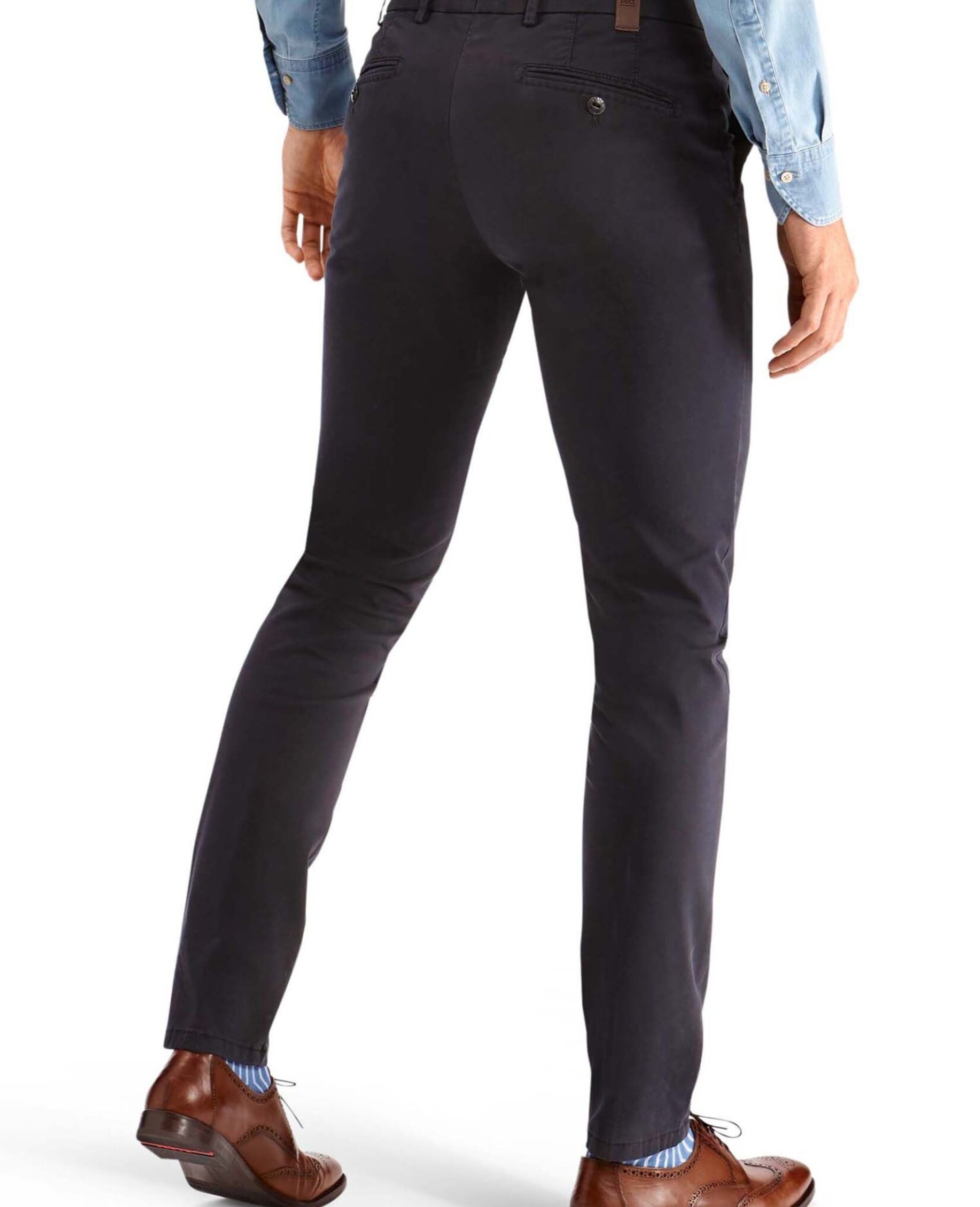 MMX Germany Slimfit Chino 'Lupus' in Blauw