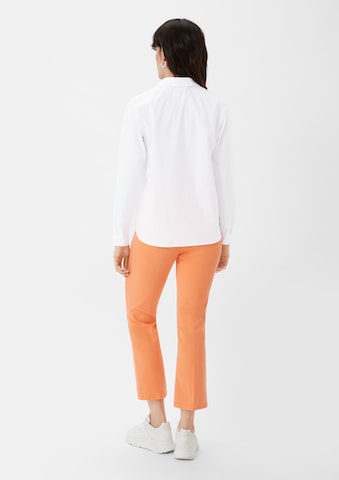 comma casual identity Blouse in Wit: terug
