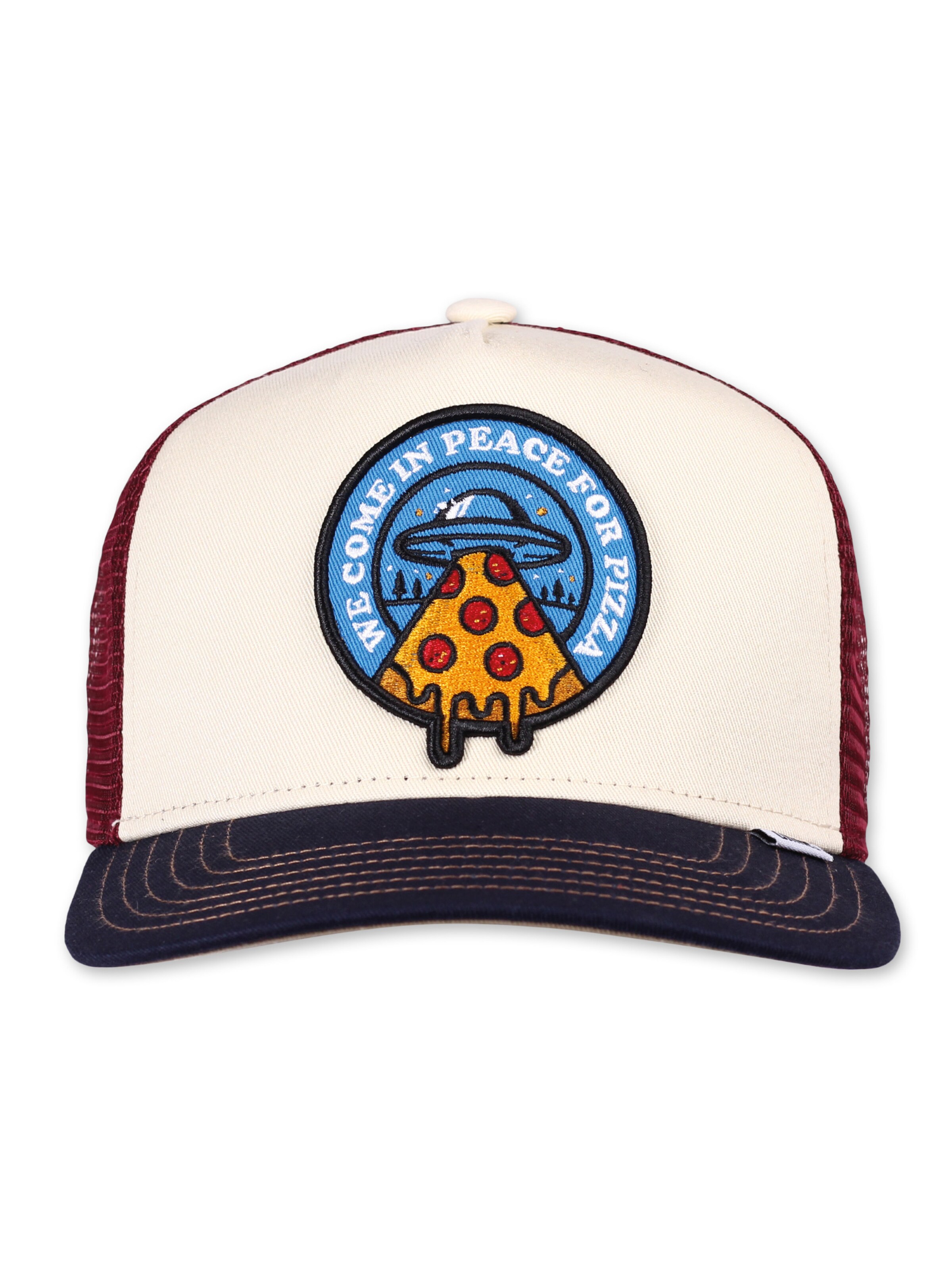 DJINNS Cap in Beige: front