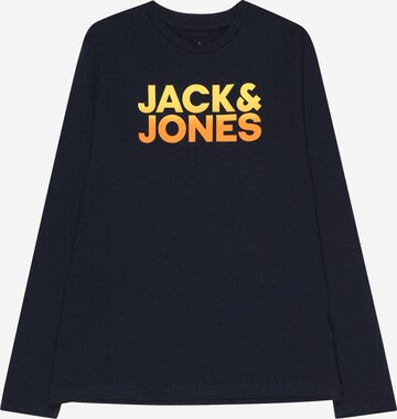 Jack & Jones Junior Tričko 'WALLACE' – modrá: přední strana