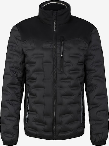 TOM TAILOR Between-Season Jacket in Black: front