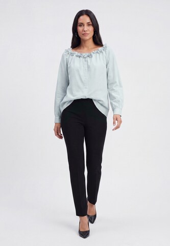 usha BLACK LABEL - Blusa em azul