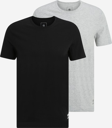 ADIDAS ORIGINALS - Camiseta térmica en gris: frente