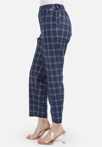 HELMIDGE Loosefit Chinohose in Blau