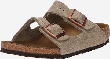 BIRKENSTOCK Sandals & Slippers in Beige: front