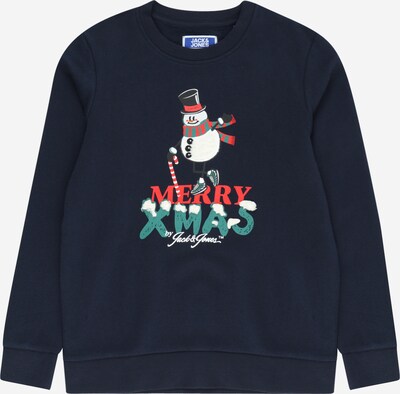 Jack & Jones Junior Sweater majica u mornarsko plava / miks boja, Pregled proizvoda