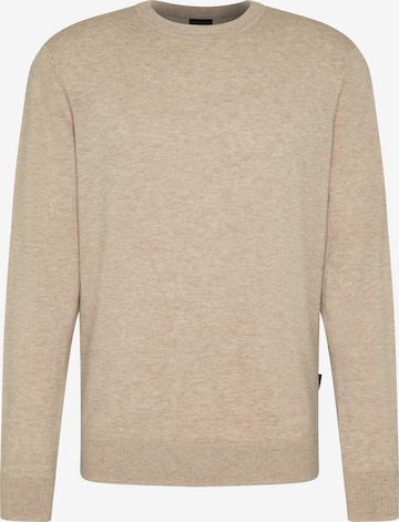 bugatti Sweater in Beige: front