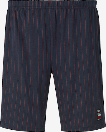 Jan Vanderstorm Pajama Pants ' Baro ' in Blue: front