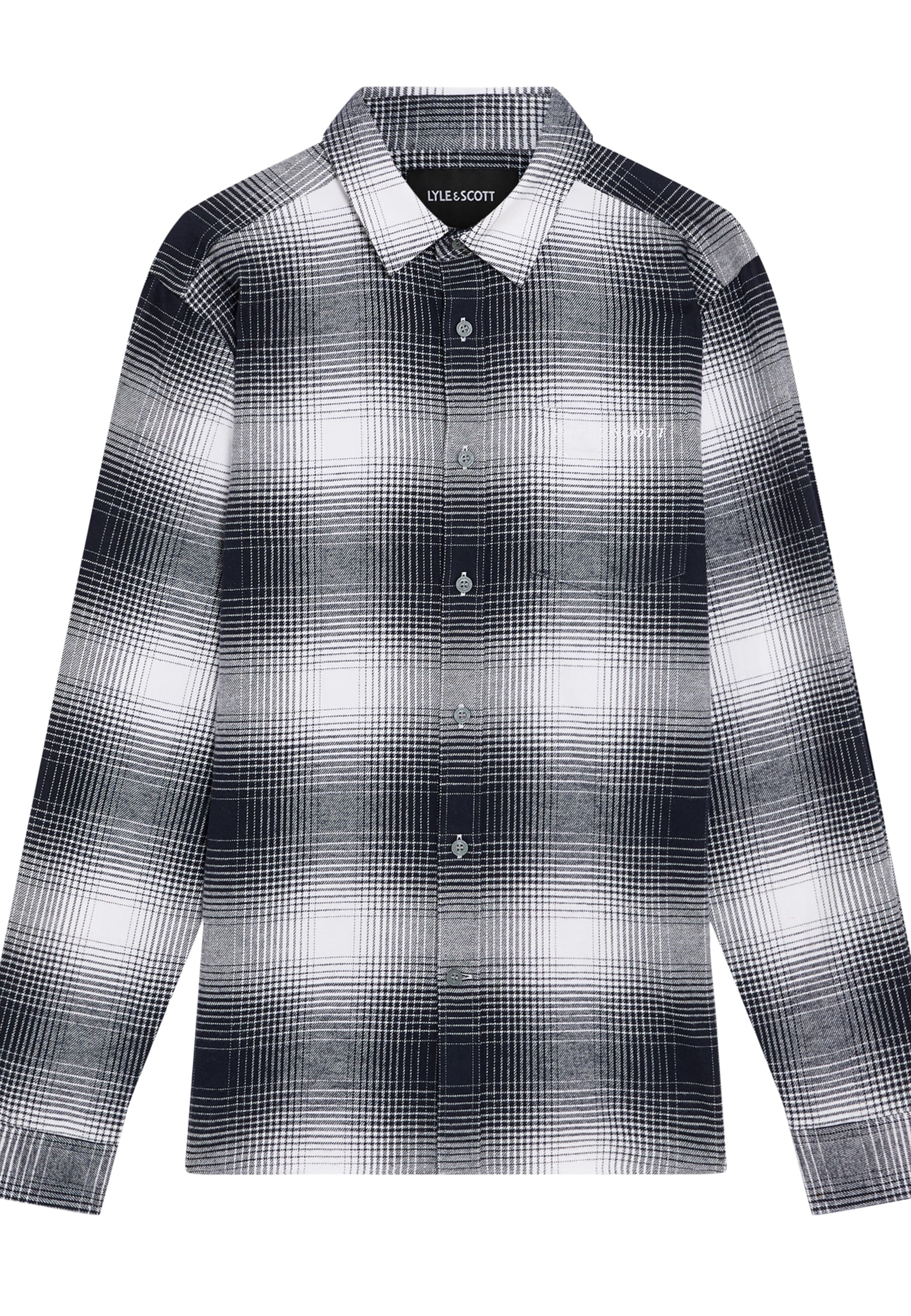 Chemise Lyle & Scott en bleu : devant