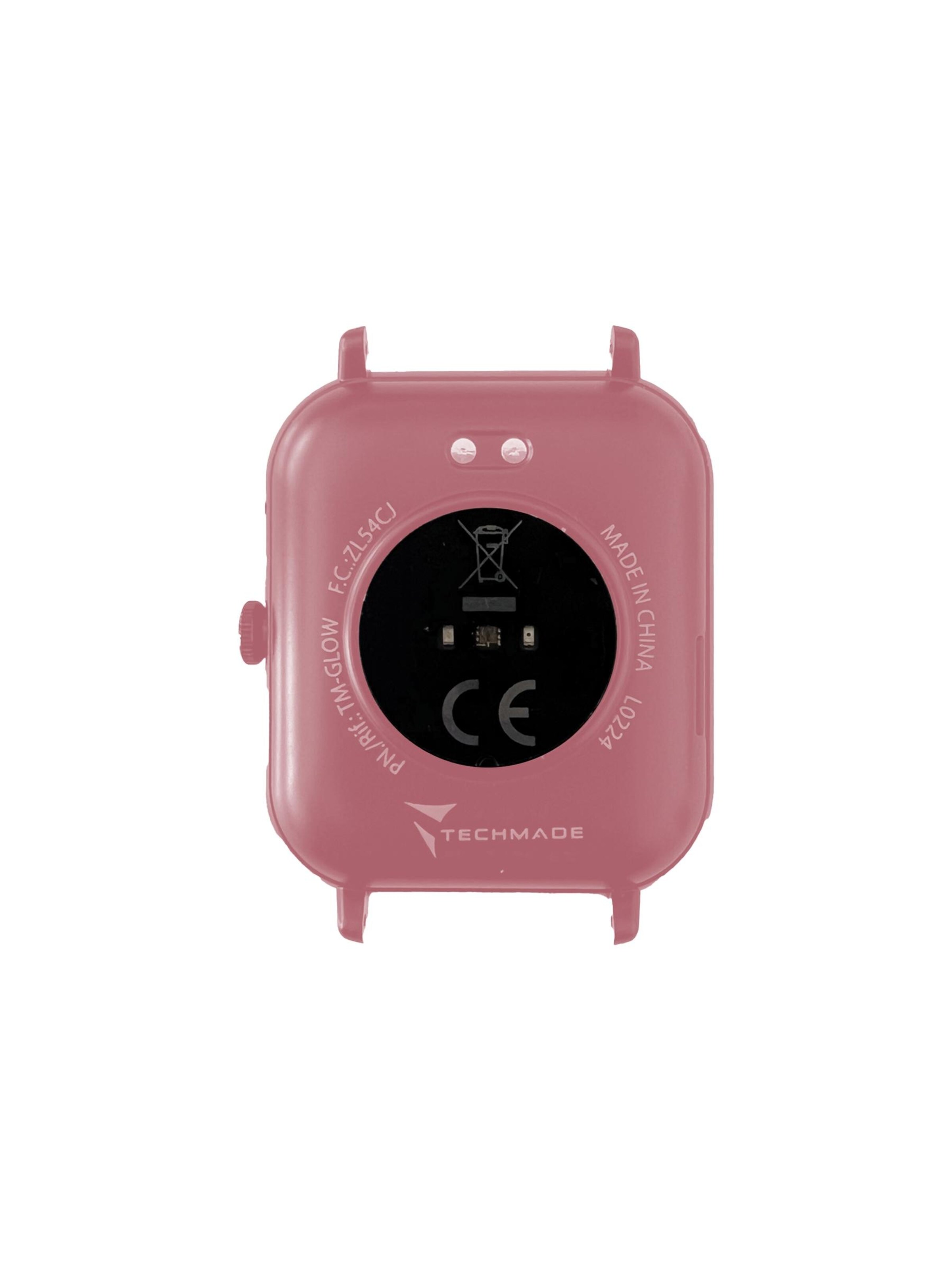 Techmade Digital Watch 'Smart Watch Glow Pink' in Pink