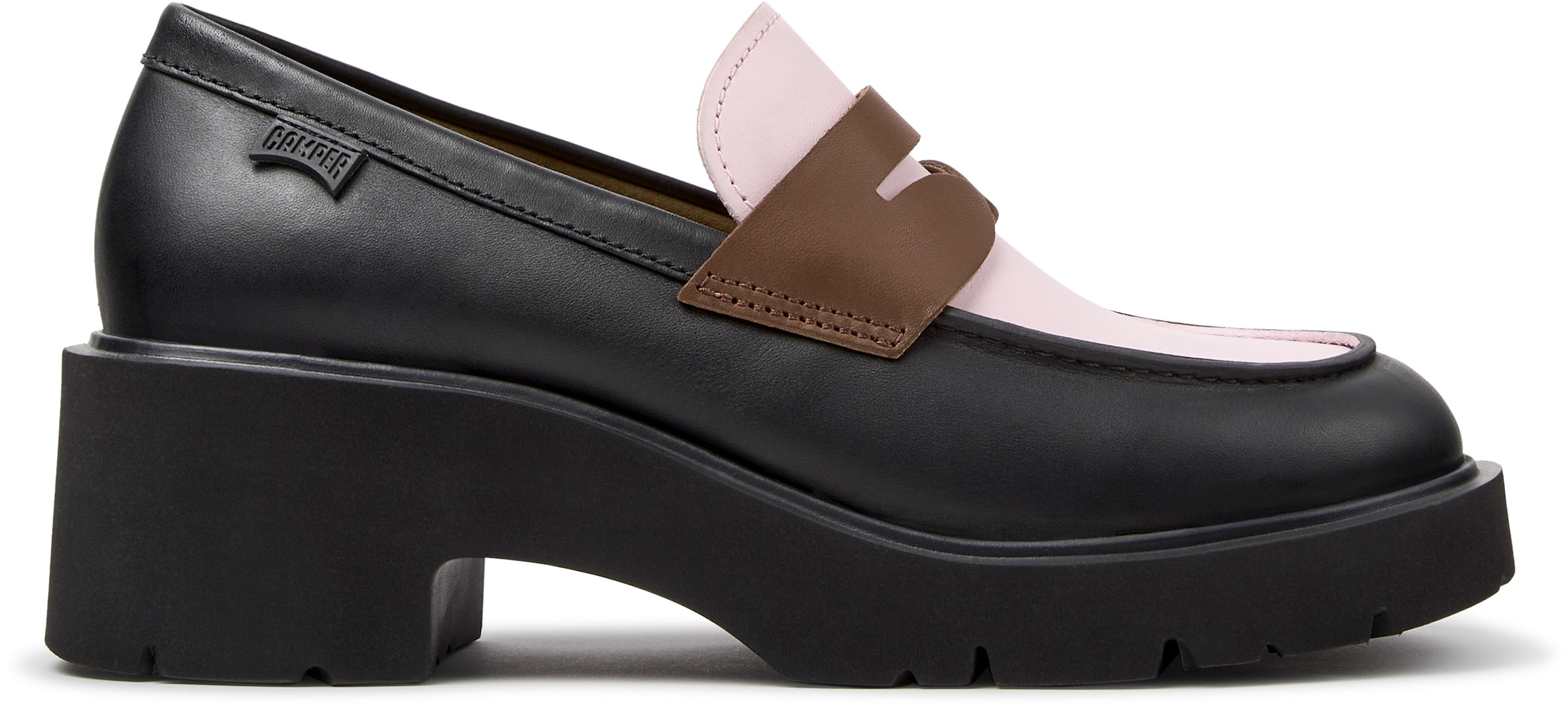 Scarpa stringata 'Milah' di CAMPER in nero