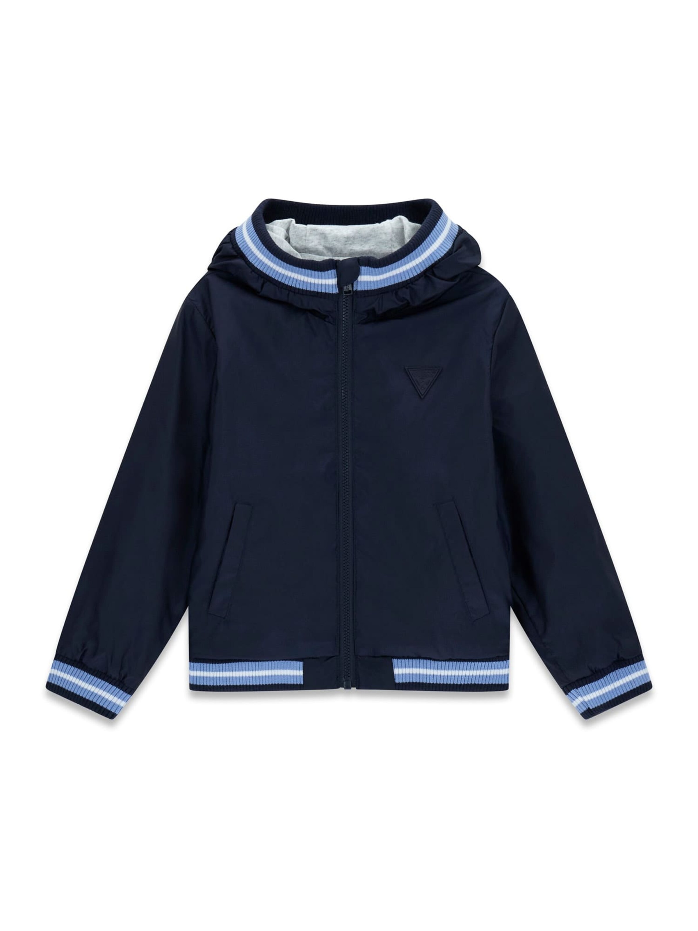 GUESS Between-Season Jacket in Blue: front