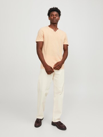 Coupe regular T-Shirt 'JJESPLIT' JACK & JONES en orange