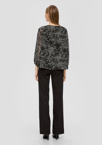 s.Oliver BLACK LABEL Bluse in Schwarz