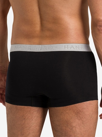 Hanro Boxershorts 'Cotton Essentials' in Zwart