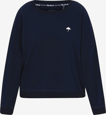 SchmuddelweddaSweater majica - plava boja: prednji dio