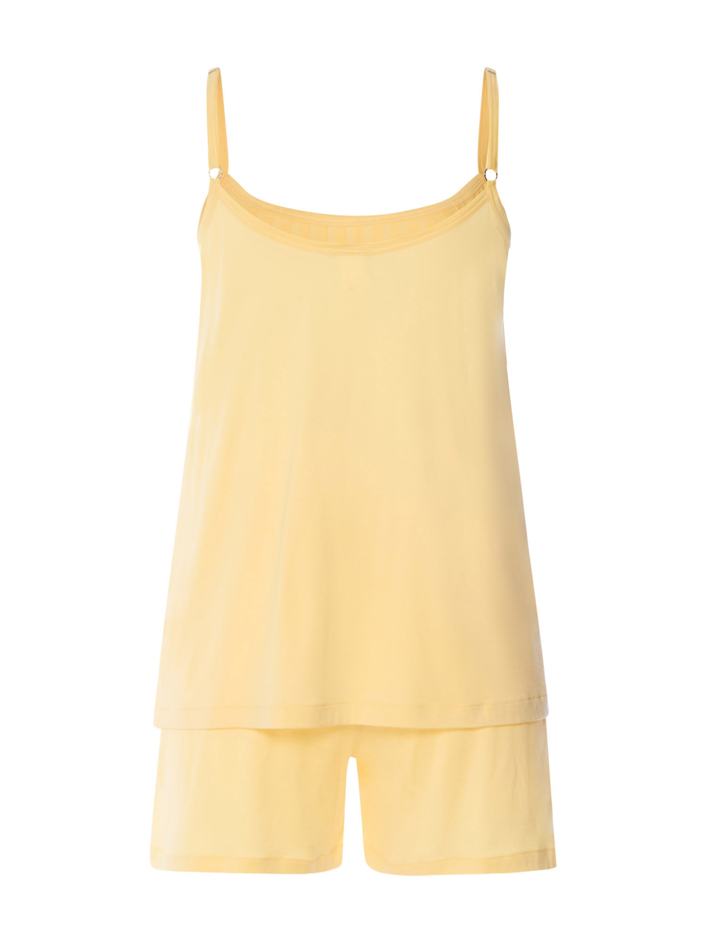 Shorty ' Juliet ' Hanro en jaune