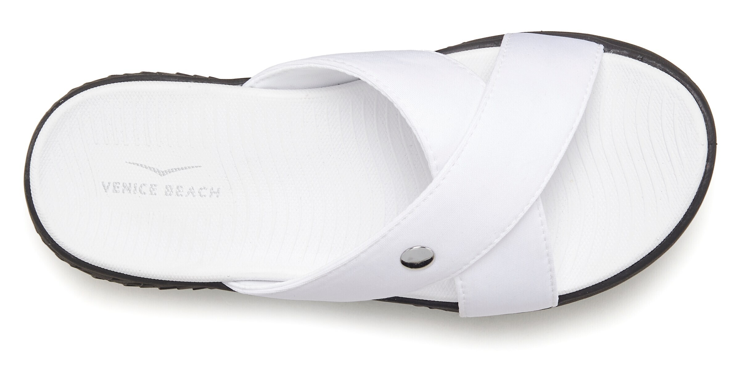 VENICE BEACH Чехли в бяло