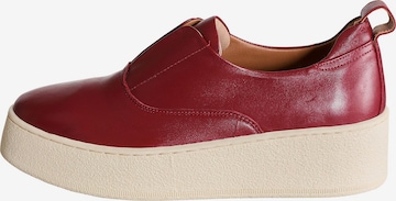 Next - Zapatillas sin cordones en rojo: frente