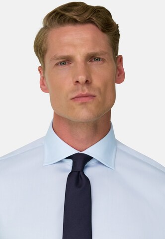 Boggi Milano Shirt in Blauw: voorkant