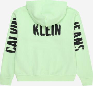 Sweat Calvin Klein Jeans en vert