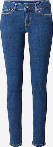 Pepe Jeans - Skinny Vaquero 'Pixie' en azul: frente