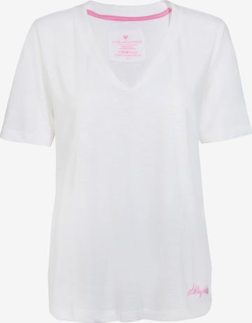 T-shirt 'Cristin' LIEBLINGSSTÜCK en blanc : devant