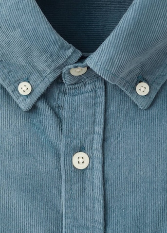 MANGO TEEN Regular fit Button Up Shirt 'Panita' in Blue