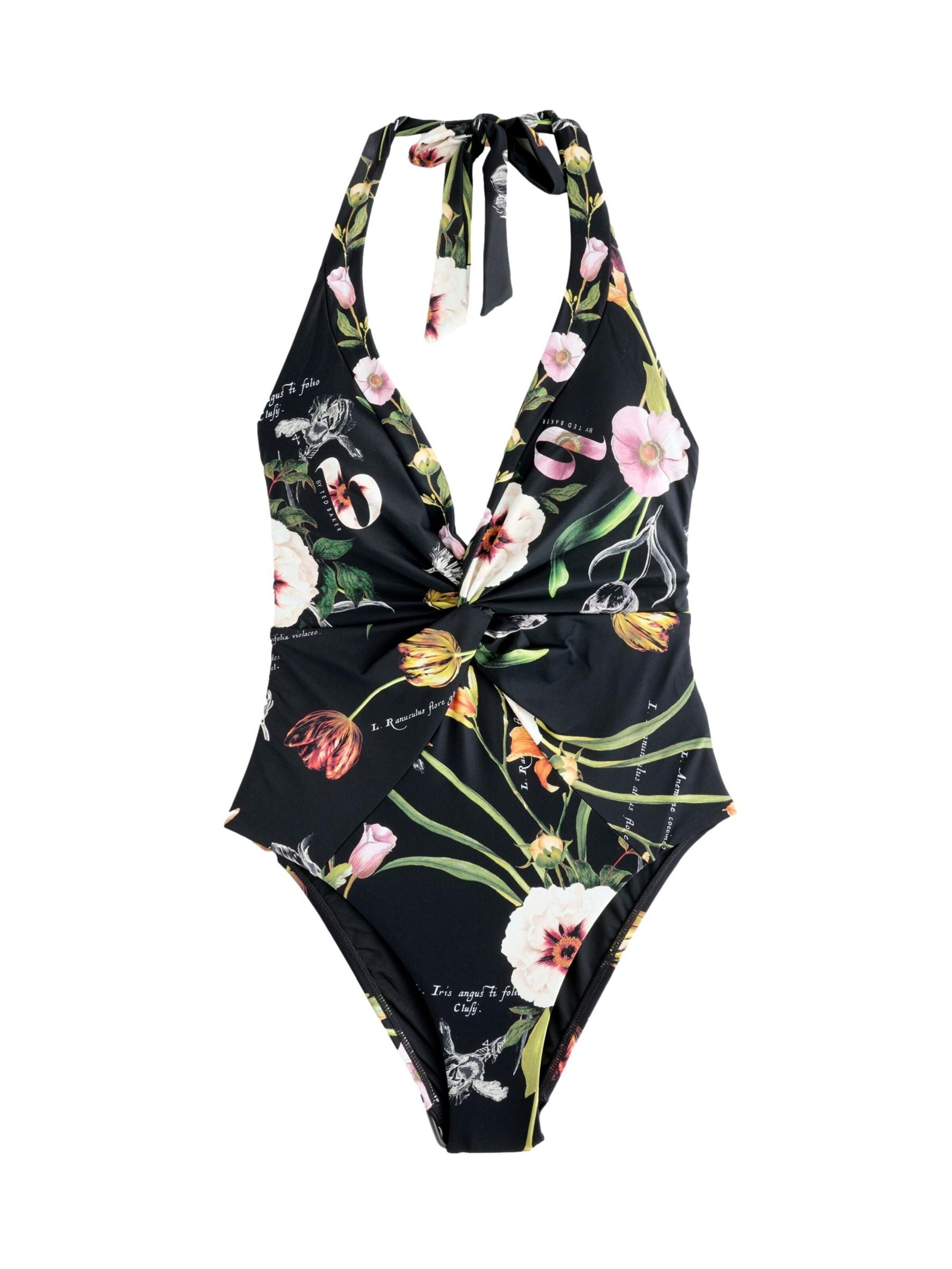 B by Ted Baker Треугольник Купальник в Черный: спереди