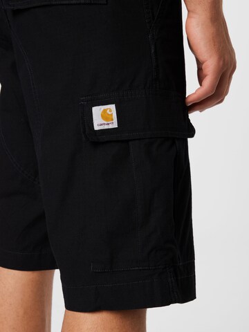 Carhartt WIP Regularen Kargo hlače | črna barva