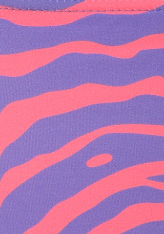 VENICE BEACH Dół bikini w kolorze fioletowy