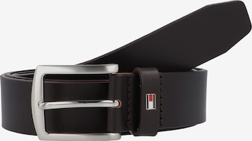 TOMMY HILFIGER Belt 'Denton' in Brown: front