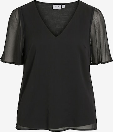 VILA Blus 'VIFALIA' i svart: framsida