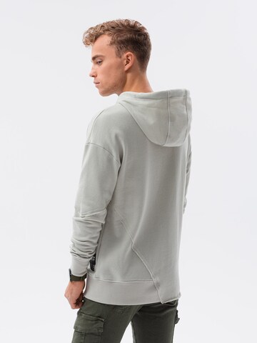 Sweat-shirt 'B1187' Ombre en gris