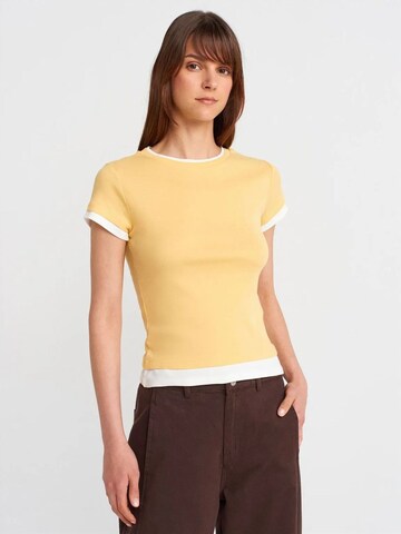 Dilvin Shirt in Yellow: front