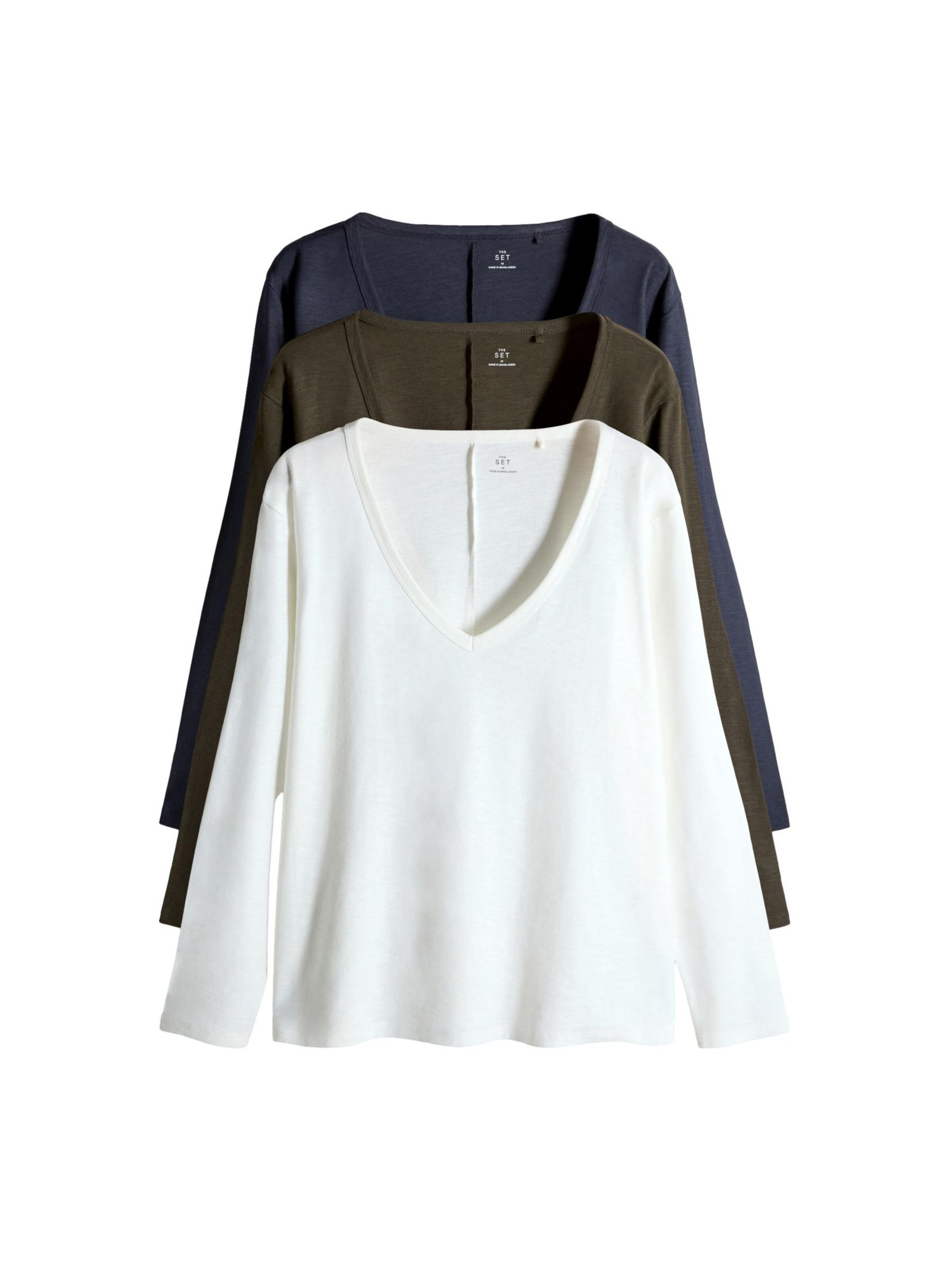 The Set Тениска в пъстро: отпред